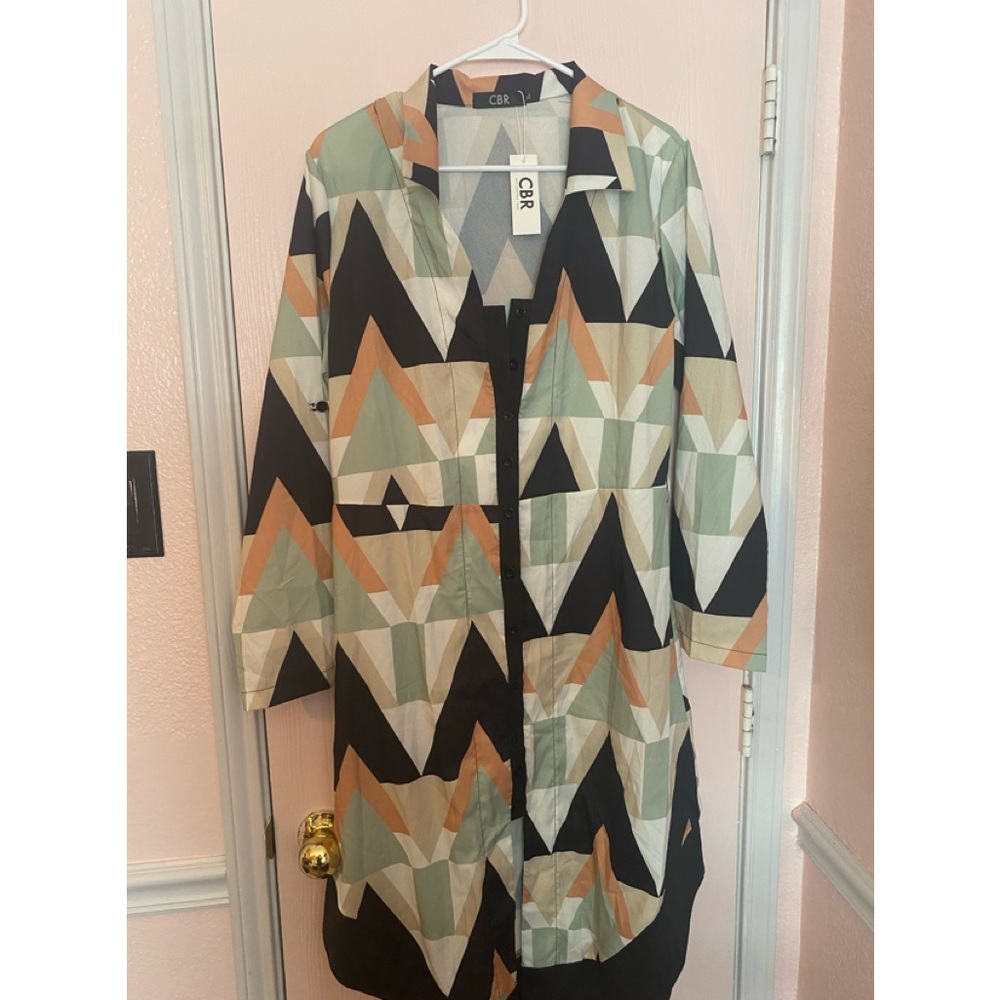 NWT geometric dress